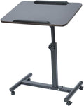 Black Rolling Laptop Desk Cart I1213