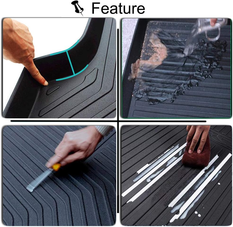 Waterproof Cargo Liner Trunk Floor Mat for Ford Escape T6000