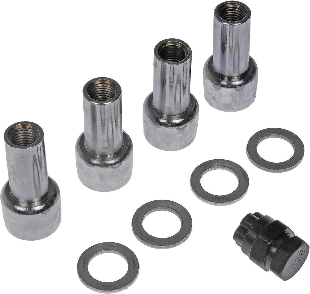 Chrome Wheel Nut Lock Set M12-1.50 4 Pack C20301