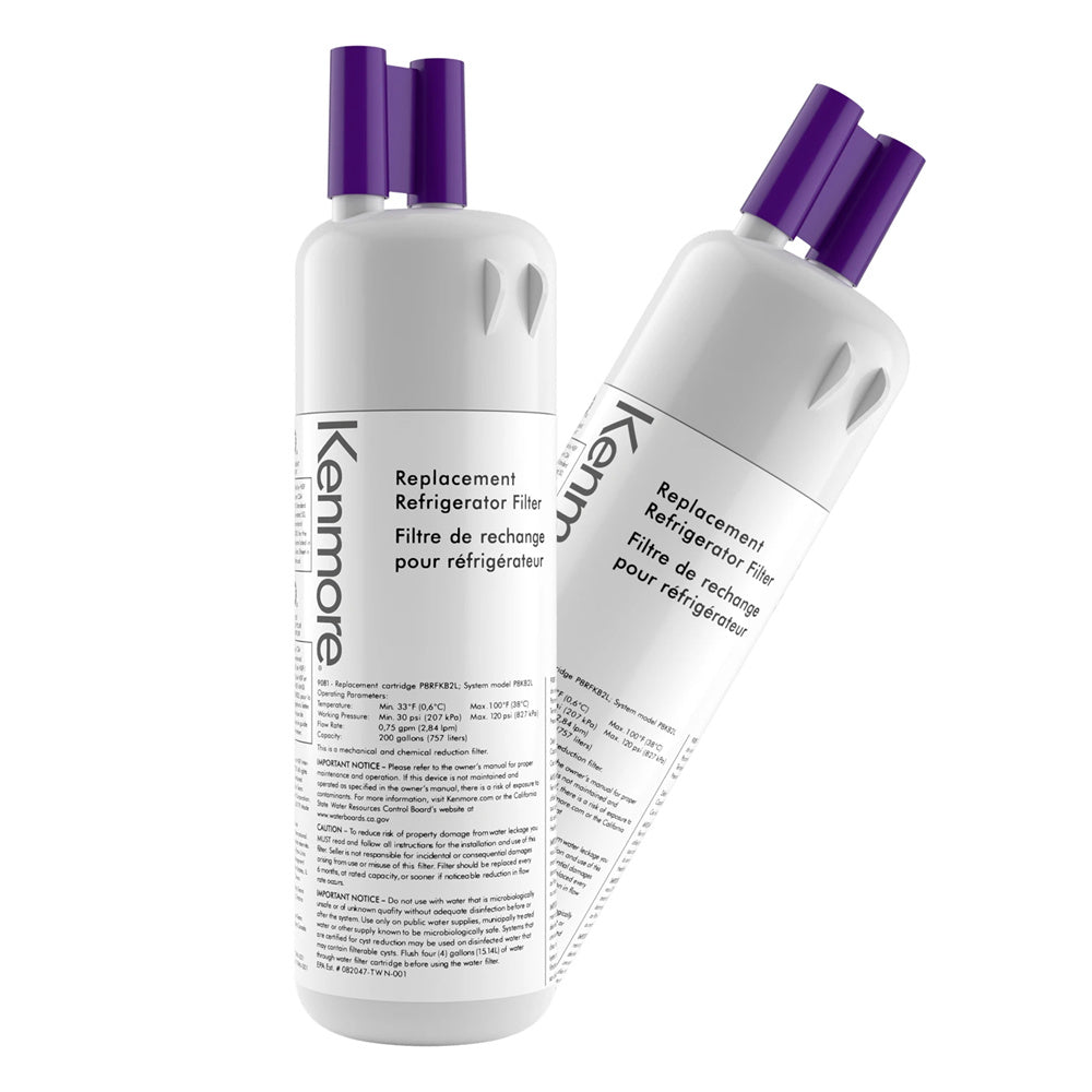 2 Pack Refrigerator Water Filter H9036