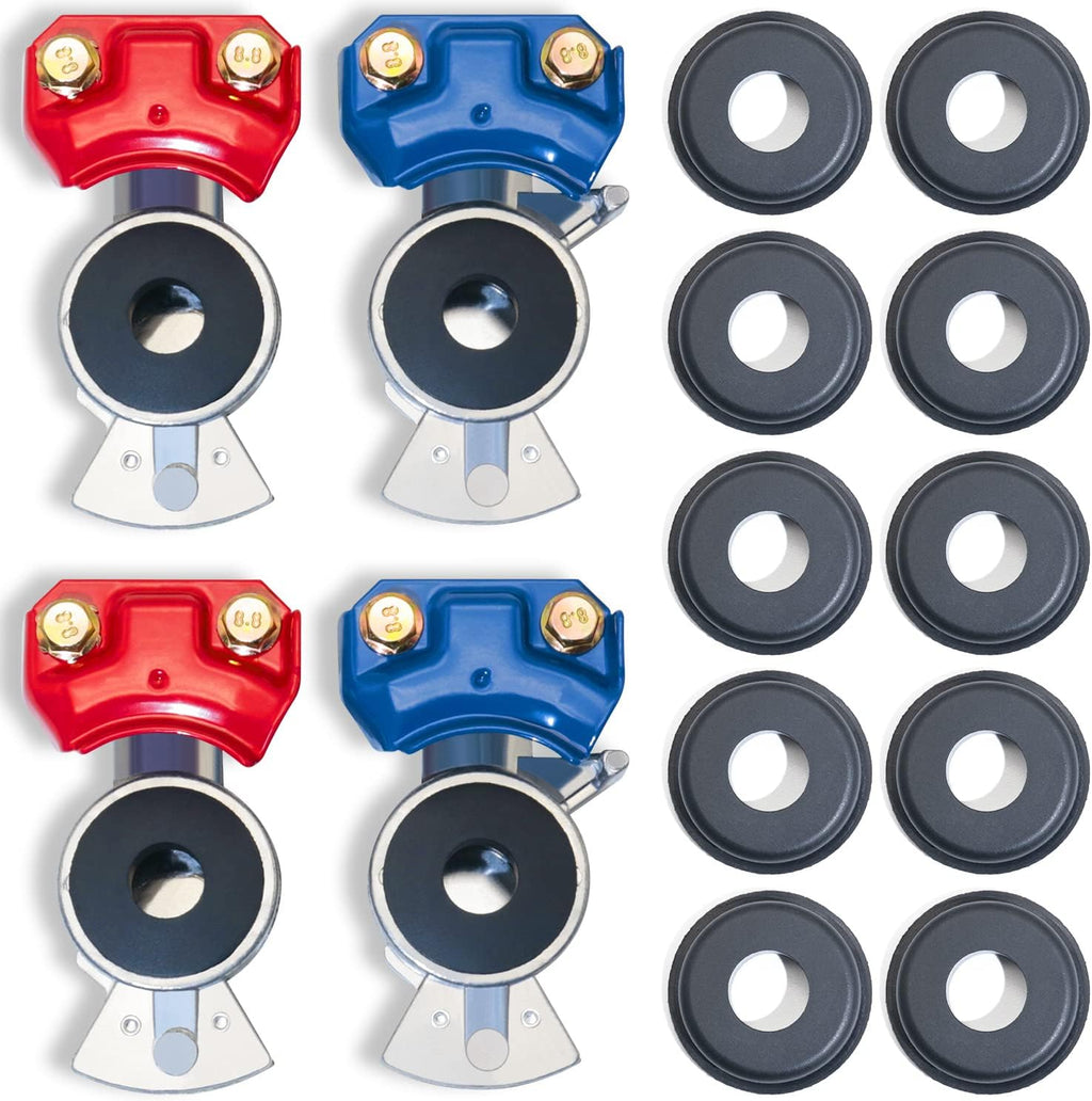 20pcs Universal Glad Hand Seals Aluminum Brake Coupling Set Y218205
