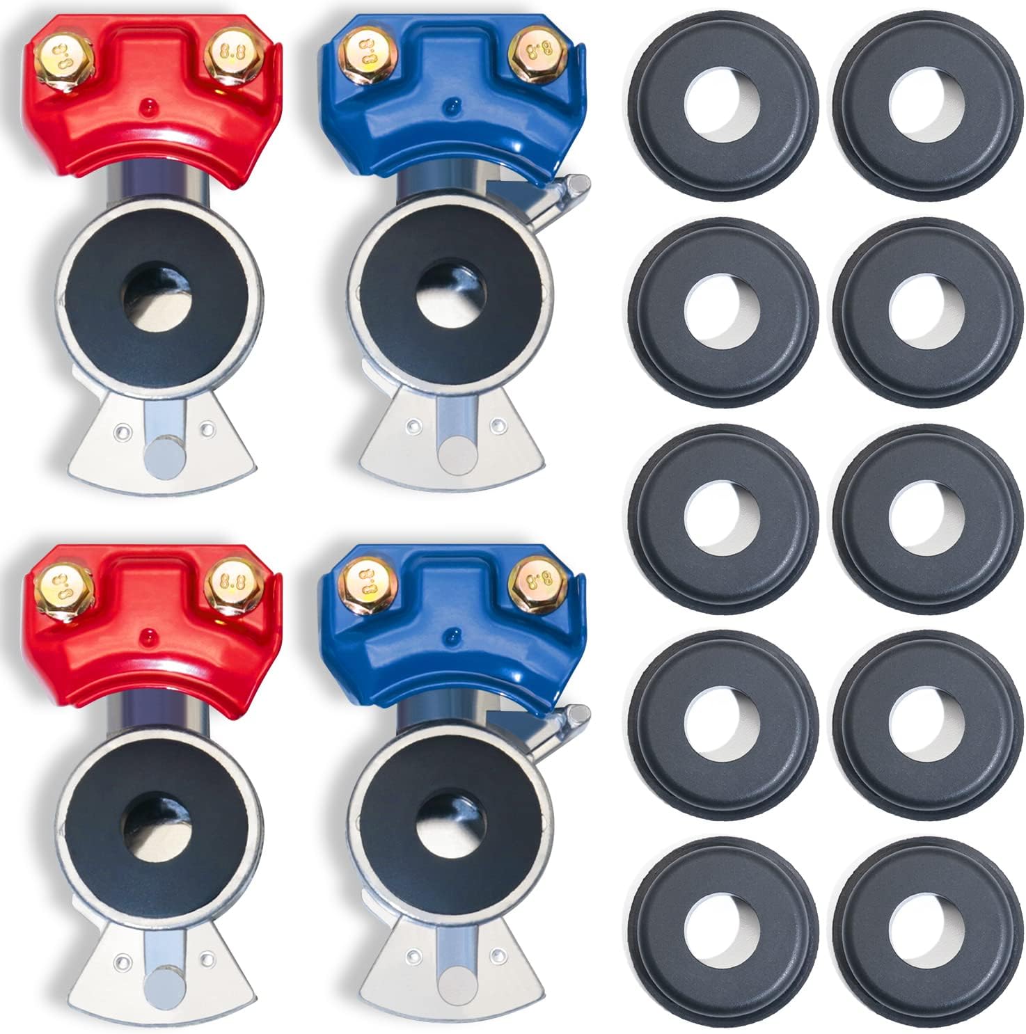 20pcs Universal Glad Hand Seals Aluminum Brake Coupling Set Y218205