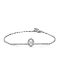 18K White Gold Diamond Chain Bracelet H994264