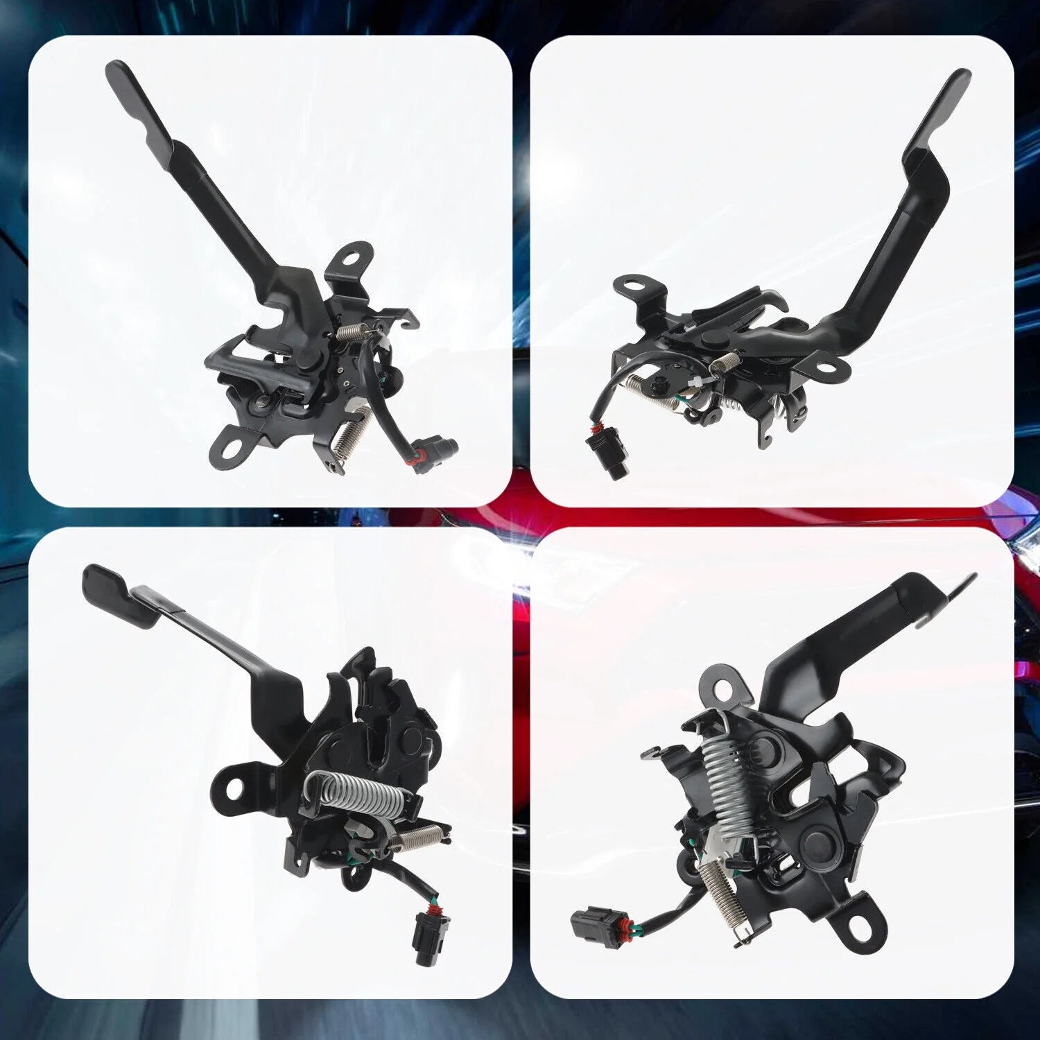 Hood Latch Lock with Alarm System for Toyota RAV4 2019 2021 J379
