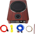 8'' 600W Under Seat Car Active Sub Woofer Speaker Stereo Bass Audio Powered Amp K416