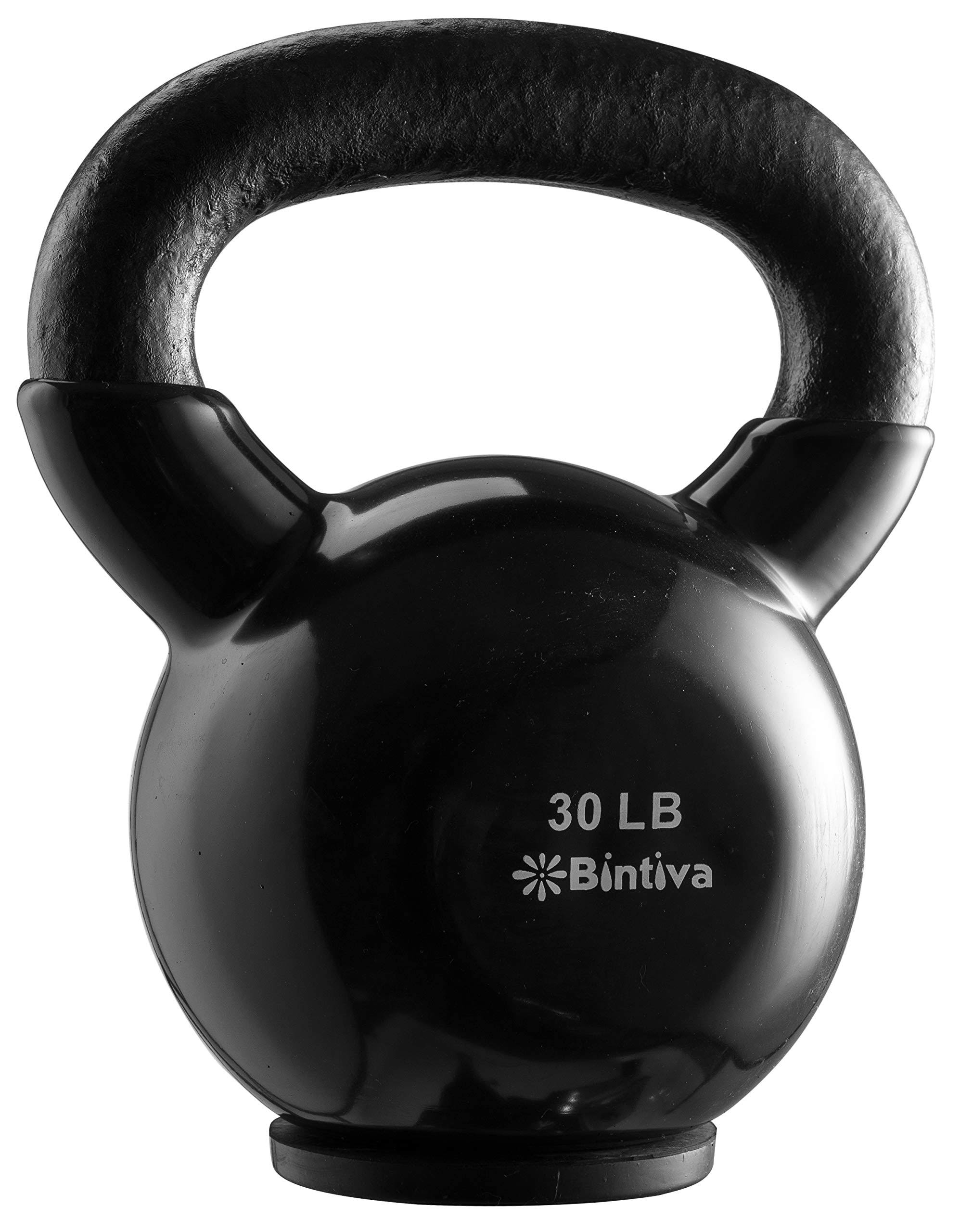 Vinyl Coated Solid Cast Iron Kettlebells F2908