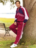 Beet Red 3XL Microfiber Jog Suit B1223
