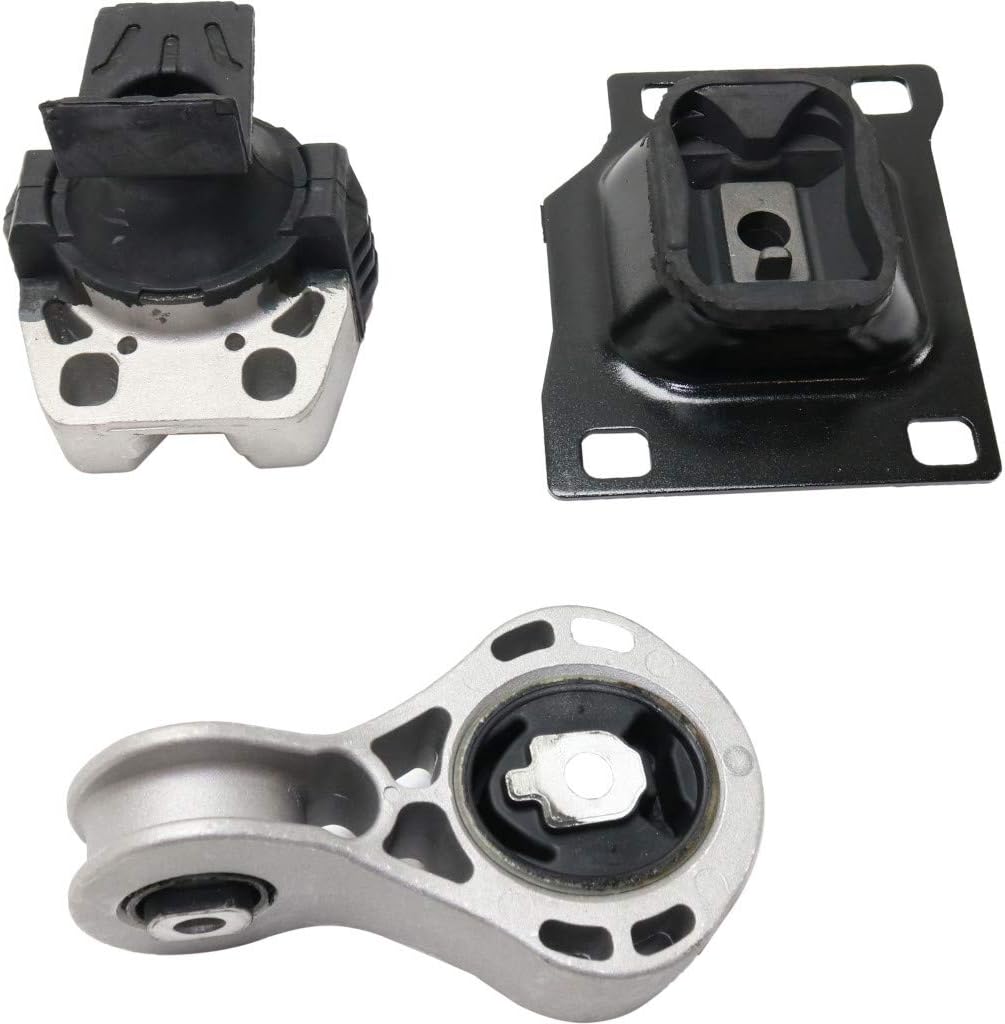 Motor Mount Pack of 2 for Ford Focus Passenger Side Front & Rear T816