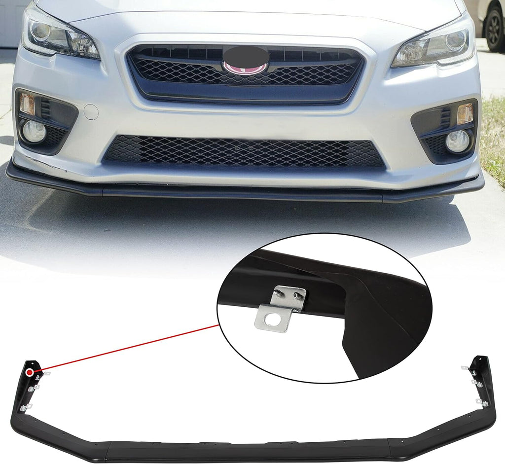 Carbon Fiber Style Front Bumper Lip Spoiler Pack of 2 M1943