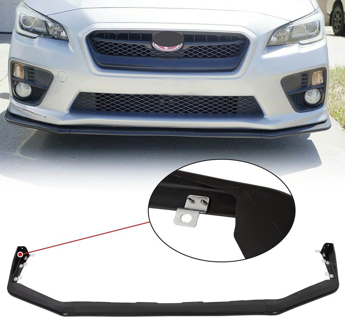 Carbon Fiber Style Front Bumper Lip Spoiler Pack of 2 M1943