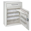 White Combination Lock Cabinet Key Safe U349748