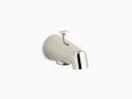 Polished Nickel Diverter Bath Spout J2569