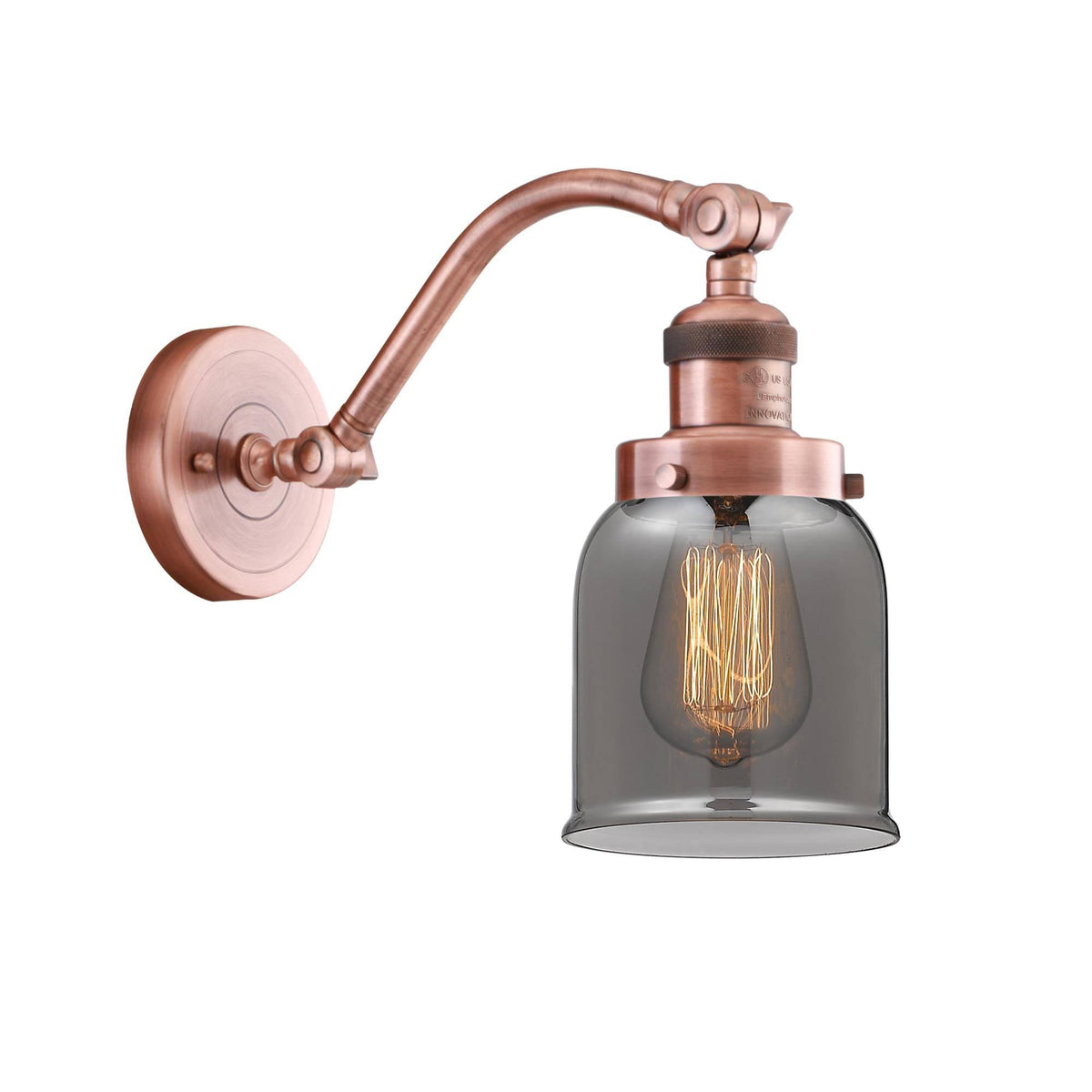 Small Bell 1 Light Sconce U1722