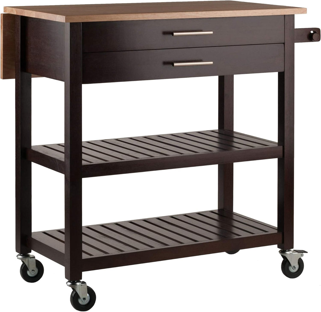 Cart Kitchen, Cappuccino/Natural W46766