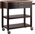 Cart Kitchen, Cappuccino/Natural W46766