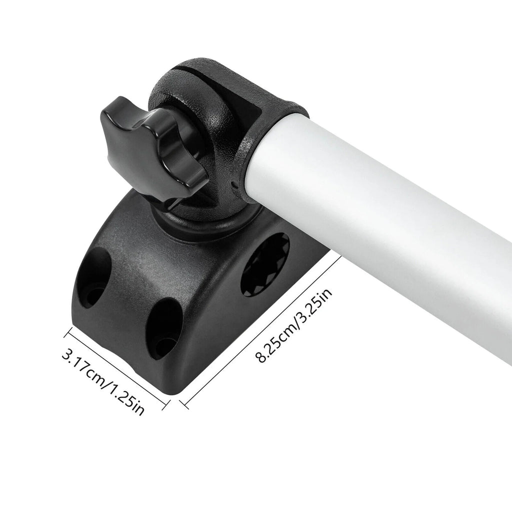Kayak Canoe PVC Aluminum Stabilizer System Outrigger Arms Fishing Kit Q192534