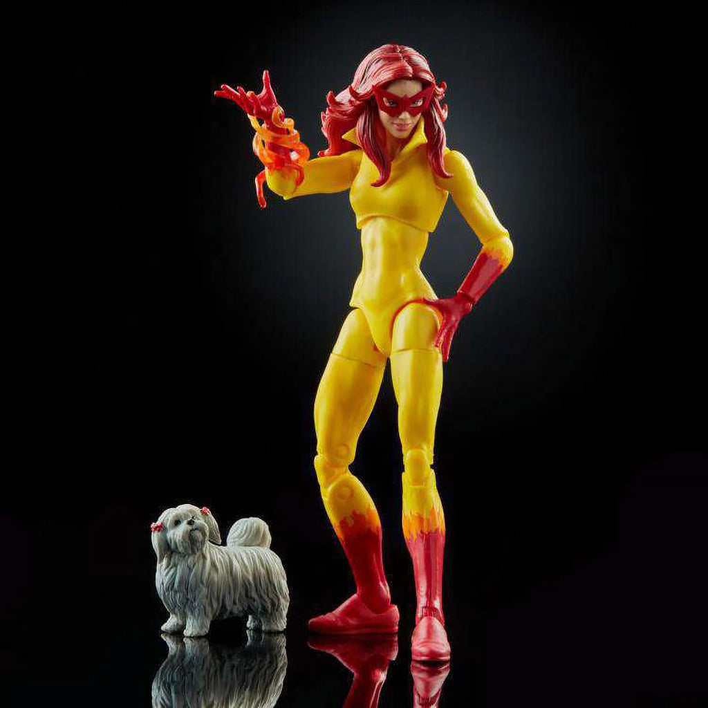 Marvel Legends Series Firestar 6" Action Figure with Ms. Lion & Accessories A8987
