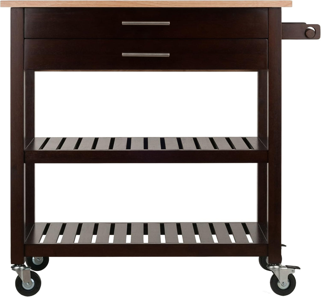Cart Kitchen, Cappuccino/Natural W46766