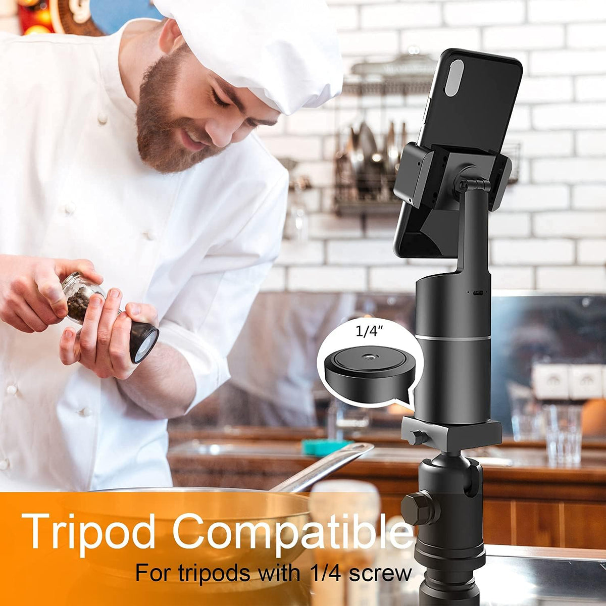 Auto Face Tracking Phone Holder Tripod Gimbal Stabilizer A411