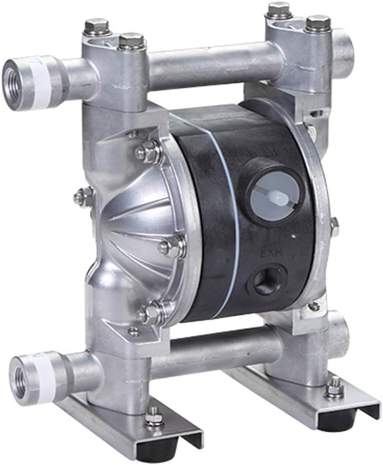 Air Operated Double Diaphragm Pump, 1-inch Inlet/Outlet, Aluminum Casing, NBR Diaphragm, 37 GPM Y729152