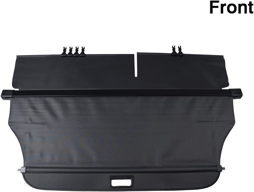 Retractable Rear Trunk Security Cover Shade Black Pack of 2 J570507
