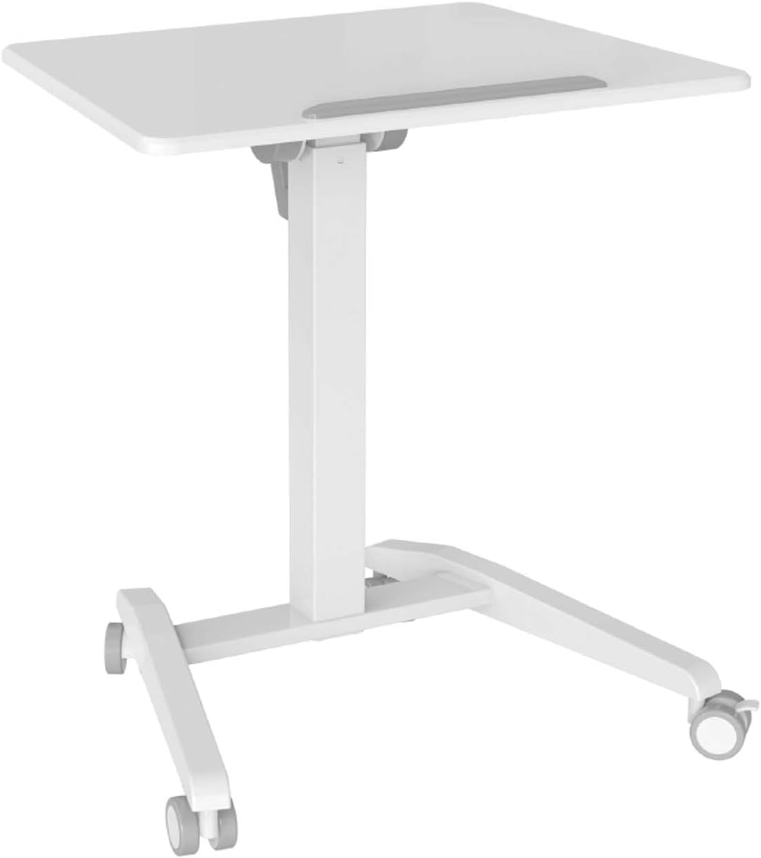 White Compact Standing Desk E2201