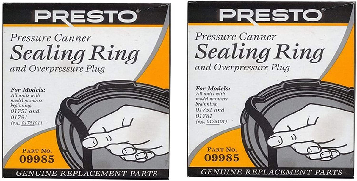 Black 2 Pack Pressure Cooker Sealing Ring L4303