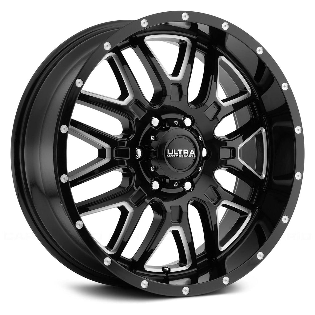 Black 20x9 Hunter R841