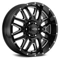 Black 20x9 Hunter R841