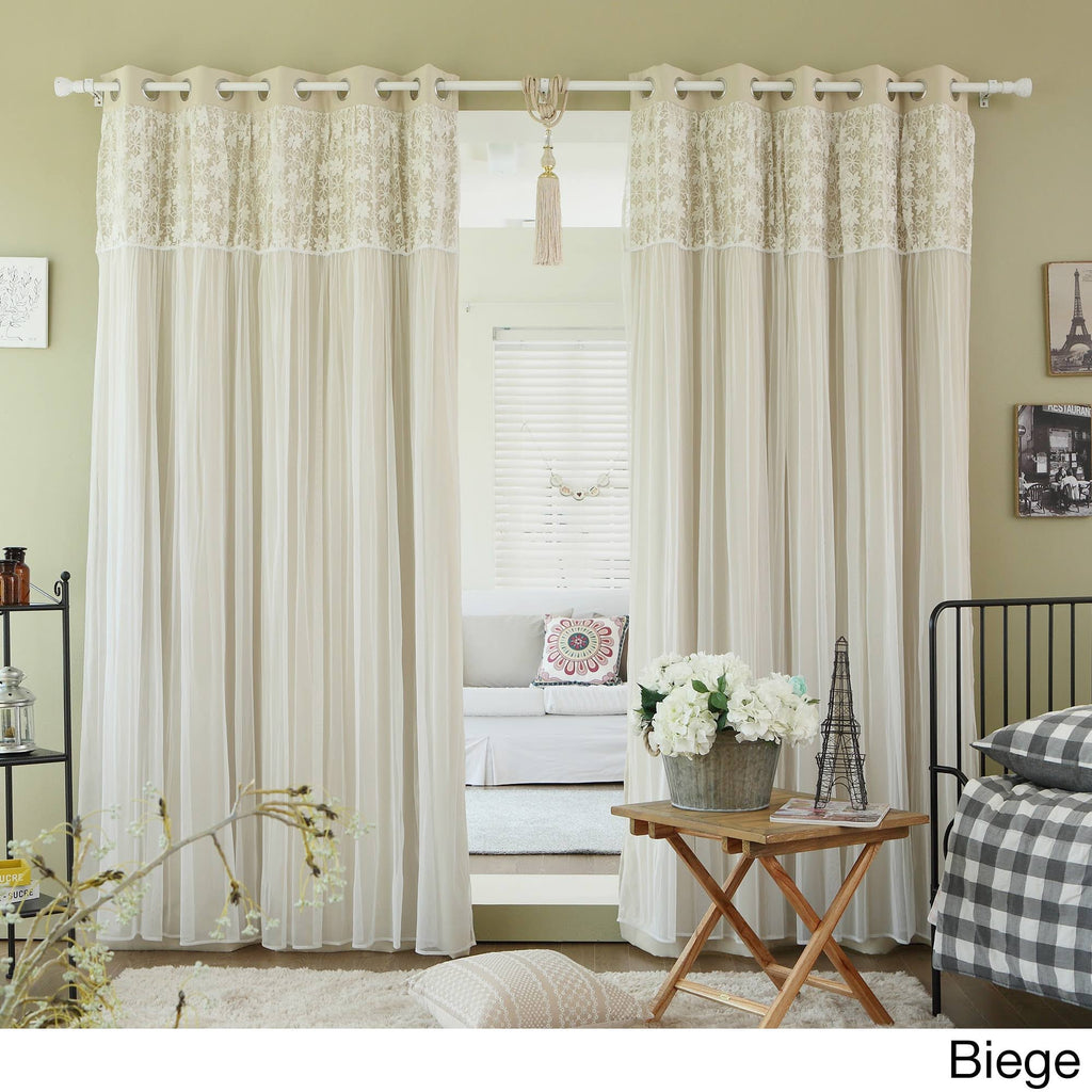 Beige Thermal Blackout Grommet Panel Pair P72535